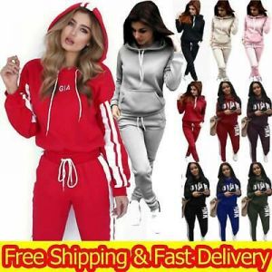 aLLuwant All about sport Womens Tracksuit Hooded Sweatshirt