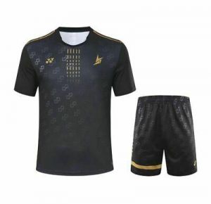New men sports  clothes badminton set T shirts+shorts